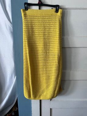 Everlane cotton knit skirt, medium